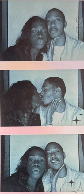 Photobooth strip of us